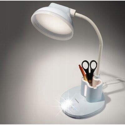 Lampka lampa biurkowa LED na biurko z organizerem regulacja TIROSS TS-2246 Lampka lampa biurkowa LED na biurko z organizerem regulacja TIROSS TS-2246