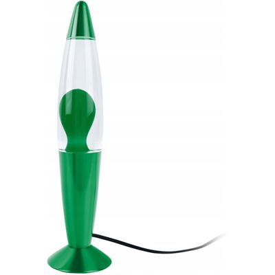 ABC Lampka Lawa Lampa Lava 36cm ZIELONA sieciowa magma GREEN magmowa z woskiem ABC Lampka Lawa Lampa Lava 36cm ZIELONA sieciowa magma GREEN magmowa z woskiem