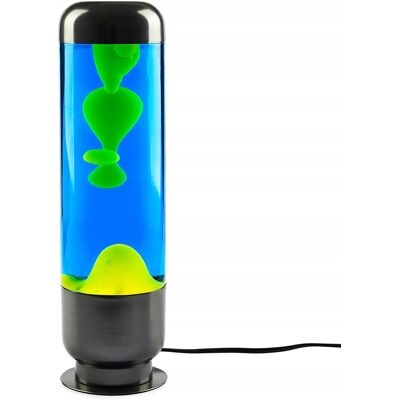 ABC Lampka Lawa Lampa Lava magma Magmowa KAPSUŁA Lime zielona / niebieska ABC Lampka Lawa Lampa Lava magma Magmowa KAPSUŁA Lime zielona / niebieska