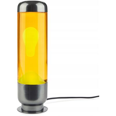 ABC Lampka Lawa Lampa Lava Magma Magmowa Kapsuła Pomarańczowa / Żółta Big ABC Lampka Lawa Lampa Lava Magma Magmowa Kapsuła Pomarańczowa / Żółta Big