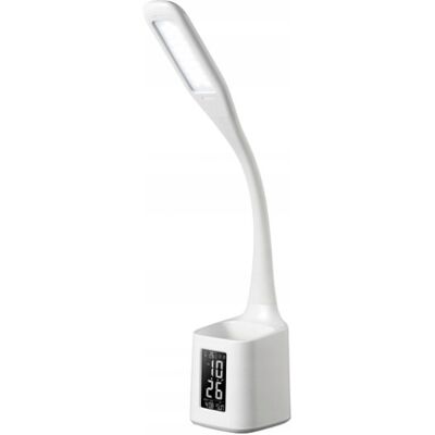 Lampka Led Na Biurko Z Przybornikiem I Funkcją Zegarka 6w Biurkowa Nilsen Lampka Led Na Biurko Z Przybornikiem I Funkcją Zegarka 6w Biurkowa Nilsen