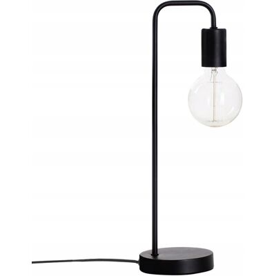 Atmosphera Lampka Na Biurko Metalowa Czarna Lampa Stołowa Atmosphera Lampka Na Biurko Metalowa Czarna Lampa Stołowa