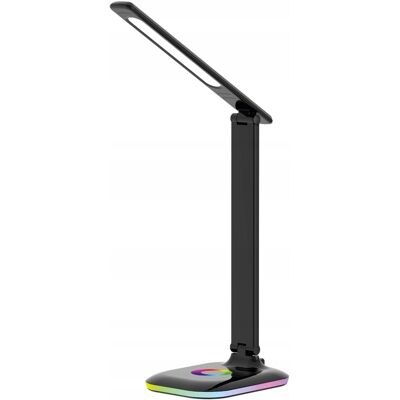 Lampka Na Biurko Składana Lampa Nocna Podświetlenie Rgb Dotykowa Nilsen Lampka Na Biurko Składana Lampa Nocna Podświetlenie Rgb Dotykowa Nilsen