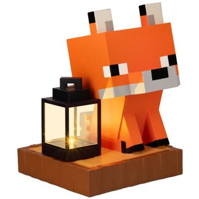 Markas Lampka Solarna Minecraft Lis Fox Gnome Ogrodowa Lampa Dekoracyjna 26 Cm Markas Lampka Solarna Minecraft Lis Fox Gnome Ogrodowa Lampa Dekoracyjna 26 Cm