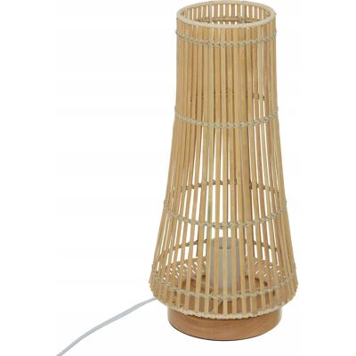 Atmosphera LAMPKA STOŁOWA BAMBUSOWA LAMPA NATURALNY EKOLOGICZNY KLOSZ 38 cm Atmosphera LAMPKA STOŁOWA BAMBUSOWA LAMPA NATURALNY EKOLOGICZNY KLOSZ 38 cm