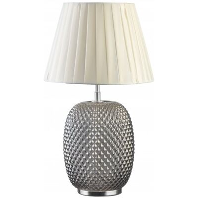 Lampka Stołowa Lampa Gtv Muno Os-Muno-10-Dec E27 Czarna Biała Lampka Stołowa Lampa Gtv Muno Os-Muno-10-Dec E27 Czarna Biała
