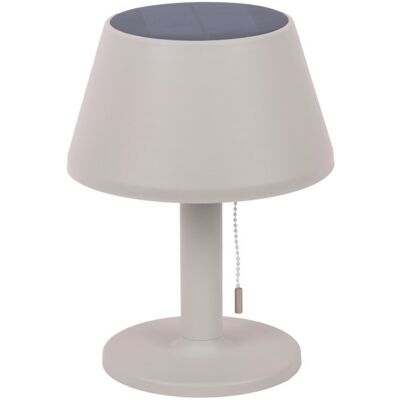 AZzardo Lampka stołowa LED szara solarna na taras, lampa nocna do czytania - ESFERA AZzardo Lampka stołowa LED szara solarna na taras, lampa nocna do czytania - ESFERA