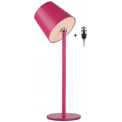 Zuma Line Lampka stołowa różowa LED IP54 przenośna regulowana do pokoju BOTERIA Zuma Line Lampka stołowa różowa LED IP54 przenośna regulowana do pokoju BOTERIA