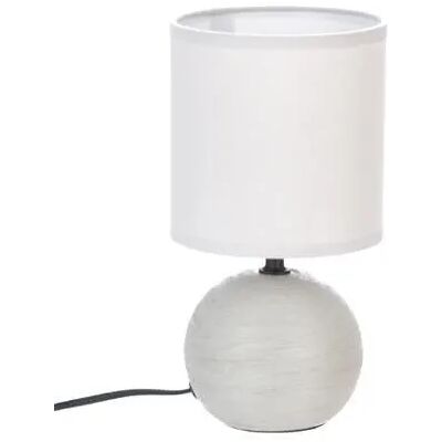 Atmosphera Lampka Stołowa Timeo Szara Matowa 25 Cm Dekoracyjna Do Sypialni Do Salonu Atmosphera Lampka Stołowa Timeo Szara Matowa 25 Cm Dekoracyjna Do Sypialni Do Salonu
