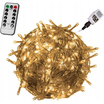 Voltronic LAMPKI CHOINKOWE 400 DIOD LED OZDOBA ŚWIĄTECZNA ŁAŃCUCH ŚWIETLNY + PILOT Voltronic LAMPKI CHOINKOWE 400 DIOD LED OZDOBA ŚWIĄTECZNA ŁAŃCUCH ŚWIETLNY + PILOT