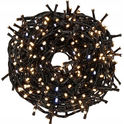 Springos LAMPKI CHOINKOWE ZEWNĘTRZNE + FLASH 40m CIEPŁY BIAŁY IP44 ŚWIATEŁKA 500 LED Springos LAMPKI CHOINKOWE ZEWNĘTRZNE + FLASH 40m CIEPŁY BIAŁY IP44 ŚWIATEŁKA 500 LED