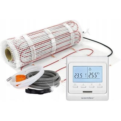 Mata grzejna grzewcza pod płytki DS2-100/T510 Warmtec 170W/m2 10 m2 WiFi Mata grzejna grzewcza pod płytki DS2-100/T510 Warmtec 170W/m2 10 m2 WiFi