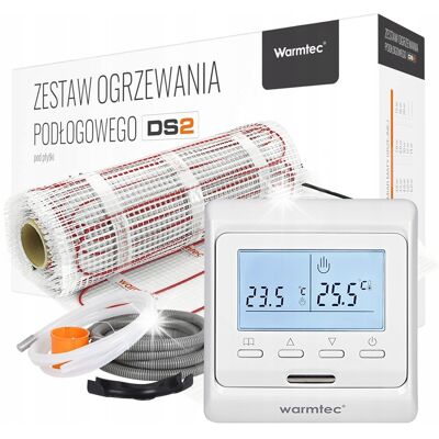 Mata grzejna grzewcza pod płytki DS2-15/T510 1,5m2 Warmtec 170W/m2 WiFi Mata grzejna grzewcza pod płytki DS2-15/T510 1,5m2 Warmtec 170W/m2 WiFi