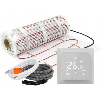 Warmtec Mata grzejna grzewcza pod płytki zestaw DS2-80/WRT31W 170W/m2 8m2 WiFi Warmtec Mata grzejna grzewcza pod płytki zestaw DS2-80/WRT31W 170W/m2 8m2 WiFi