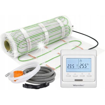 Mata grzejna grzewcza pod płytki zestaw DSE-45/T510 Warmtec 100W/m2 4,5m2 Mata grzejna grzewcza pod płytki zestaw DSE-45/T510 Warmtec 100W/m2 4,5m2