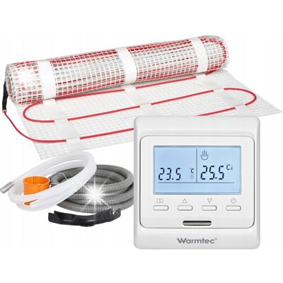 Warmtec Mata grzejna grzewcza zestaw pod płytki DSH-05/T510 0,5m2 160W/m2 WiFi Warmtec Mata grzejna grzewcza zestaw pod płytki DSH-05/T510 0,5m2 160W/m2 WiFi