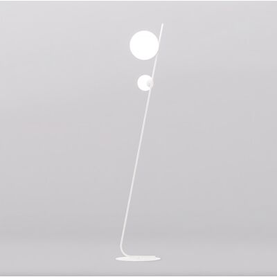 Minimalistyczna Lampa Podłogowa Designerska Salonu Tatu Lp2 White Emibig Minimalistyczna Lampa Podłogowa Designerska Salonu Tatu Lp2 White Emibig