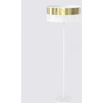 Nowoczesna Lampa Podłogowa Do Czytania Biało-Złota Lux Lp1 Wh Gold Emibig Nowoczesna Lampa Podłogowa Do Czytania Biało-Złota Lux Lp1 Wh Gold Emibig