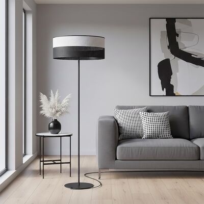 Nowoczesna Minimalistyczna Lampa Podłogowa Cylindryczna Czarna Karbon Lp1 Bl Gray Emibig Nowoczesna Minimalistyczna Lampa Podłogowa Cylindryczna Czarna Karbon Lp1 Bl Gray Emibig