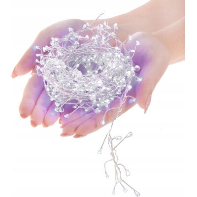 Springos SOPLE LAMPKI DRUCIKI 300LED NA PRĄD IP44 CHOINKOWE 3m ŚWIATEŁKA ZIMNY BIAŁY Springos SOPLE LAMPKI DRUCIKI 300LED NA PRĄD IP44 CHOINKOWE 3m ŚWIATEŁKA ZIMNY BIAŁY