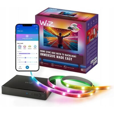 Taśma Led Wiz Sync Box Do Tv 75 - 85 3.4 M Wi-Fi Taśma Led Wiz Sync Box Do Tv 75 - 85 3.4 M Wi-Fi