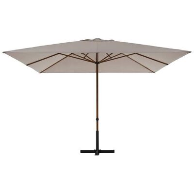 47420 Parasol ogrodowy Taranto 4 x 4 m szary PATIO 47420 Parasol ogrodowy Taranto 4 x 4 m szary PATIO