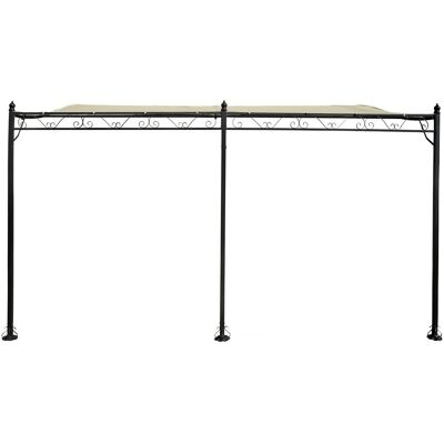 Siedlisko i Ogrod Altana metalowa - 3 x 4 m - Beżowy Siedlisko i Ogrod Altana metalowa - 3 x 4 m - Beżowy