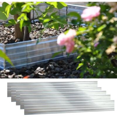 Green-split Aluminiowe obrzeże trawnikowe 10 cm x 200 cm, zestaw 5 szt. (10 m) Green-split Aluminiowe obrzeże trawnikowe 10 cm x 200 cm, zestaw 5 szt. (10 m)