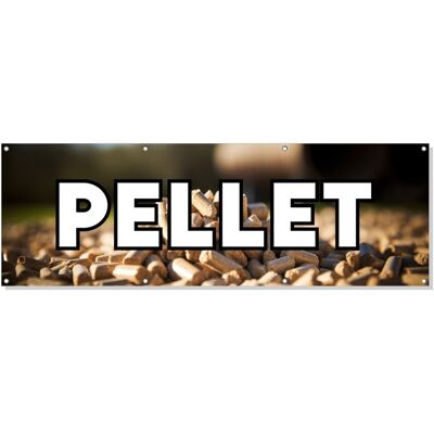 Baner reklamowy oczkowany plandeka reklama zewnętrzny mocny pelet PELLET budynek płot ogrodzenie stoisko stelaż 150cm, drukant B-REK_24_150 Baner reklamowy oczkowany plandeka reklama zewnętrzny mocny pelet PELLET budynek płot ogrodzenie stoisko stelaż 150cm, drukant B-REK_24_150