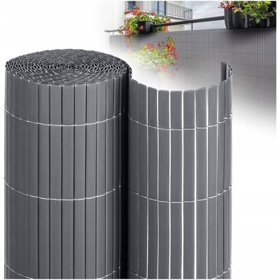 inna (Inny) DWUSTRONNA MATA BALKONOWA OSŁONA NA BALKON TARAS BAMBUSOWA PVC 100x500 cm inna (Inny) DWUSTRONNA MATA BALKONOWA OSŁONA NA BALKON TARAS BAMBUSOWA PVC 100x500 cm