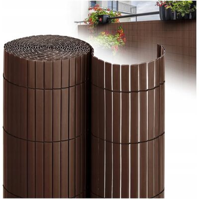 inna (Inny) DWUSTRONNA MATA BALKONOWA OSŁONA NA BALKON TARAS BAMBUSOWA PVC 180x400 cm inna (Inny) DWUSTRONNA MATA BALKONOWA OSŁONA NA BALKON TARAS BAMBUSOWA PVC 180x400 cm