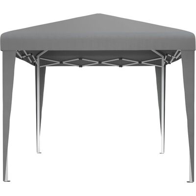 Inny producent DWVO Rozkładana altana automat wodoodporna ochrona UV 3x3x2,6 m SZARA Inny producent DWVO Rozkładana altana automat wodoodporna ochrona UV 3x3x2,6 m SZARA