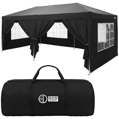 ECD Germany Pawilon ogrodowy 3x6 m wodoodporny, altana ogrodowa, skladany namiot pop up z 6 sciankami eventowy, regulowana wysokosc, ochrona UV 50, .. ECD Germany Pawilon ogrodowy 3x6 m wodoodporny, altana ogrodowa, skladany namiot pop up z 6 sciankami eventowy, regulowana wysokosc, ochrona UV 50, ..