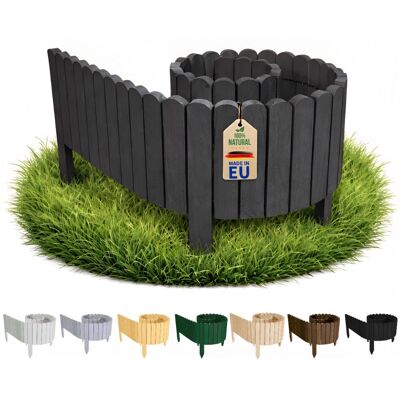 Floranica Rollborder drewniany 200x40 cm antracyt obrzeże ogrodowe nowoczesne rabaty trawnik Floranica Rollborder drewniany 200x40 cm antracyt obrzeże ogrodowe nowoczesne rabaty trawnik