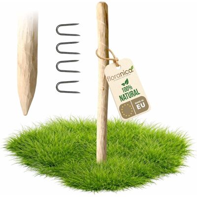 Inny producent Floranica słupek ogrodzeniowy leszczynowy drewniany, palik okrągły Wysokość: 150 cm - do płotów, furtek średnica 6-8 cm Inny producent Floranica słupek ogrodzeniowy leszczynowy drewniany, palik okrągły Wysokość: 150 cm - do płotów, furtek średnica 6-8 cm