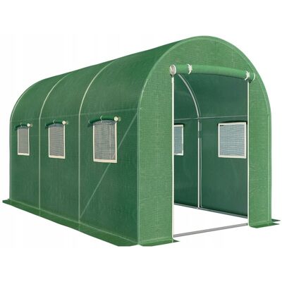 nieznany producent FOLIA NA TUNEL OGRODOWY 3x2m 6m2 UV5 140g PE Z SIATKĄ SZKLARNIA OGRÓD nieznany producent FOLIA NA TUNEL OGRODOWY 3x2m 6m2 UV5 140g PE Z SIATKĄ SZKLARNIA OGRÓD