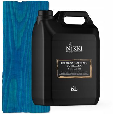 Inny producent IMPREGNAT DO DREWNA BARWIĄCY Z SILIKONEM 2w1 UV ALTANA DESKI NIEBIESKI 5L Inny producent IMPREGNAT DO DREWNA BARWIĄCY Z SILIKONEM 2w1 UV ALTANA DESKI NIEBIESKI 5L