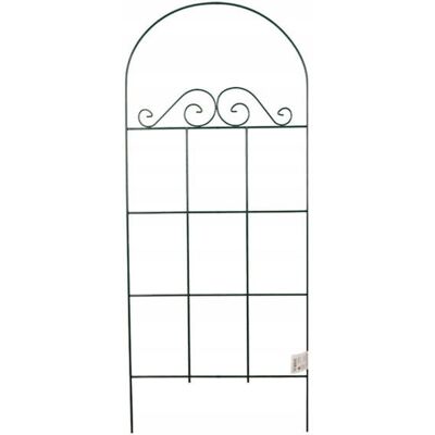 Planta Kratka Ogrodowa Do Roślin Pnących Z Łukiem 60x150cm Podpora Ciemnozielona Planta Kratka Ogrodowa Do Roślin Pnących Z Łukiem 60x150cm Podpora Ciemnozielona