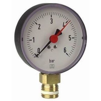 Afriso - RF 63 AX - Ø80mm - 0-4bar - Manometr grzewczy Afriso - RF 63 AX - Ø80mm - 0-4bar - Manometr grzewczy