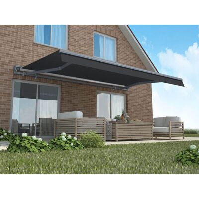 Markiza Automatyczna Premium Automatic 450X300 Grey - Focus Garden Markiza Automatyczna Premium Automatic 450X300 Grey - Focus Garden