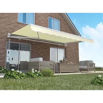 Markiza Tarasowa Classic 450X300 Beige - Focus Garden Markiza Tarasowa Classic 450X300 Beige - Focus Garden