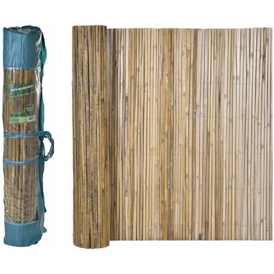 Gockowiak Mata Osłonowa Bambusowa Na Balkon Płot Ogrodzenie 1,5x5m Gockowiak Mata Osłonowa Bambusowa Na Balkon Płot Ogrodzenie 1,5x5m