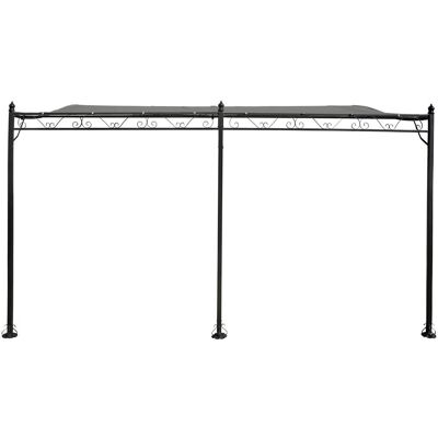 Siedlisko i Ogrod Metalowa altana - 3 x 4 m - Szary Siedlisko i Ogrod Metalowa altana - 3 x 4 m - Szary