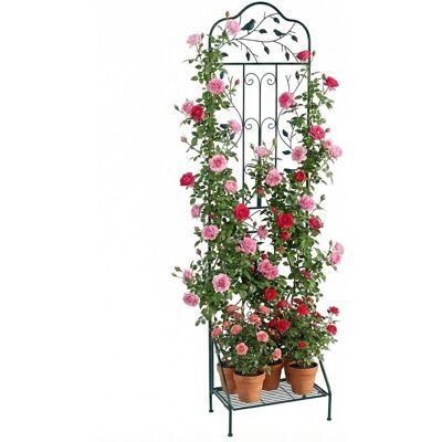 COSTWAY Metalowa krata do roślin pnących Pergola do ogrodu COSTWAY Metalowa krata do roślin pnących Pergola do ogrodu