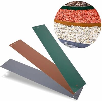 Green-split Metalowe obrzeże trawnikowe, 13,5 cm x 120 cm, zielone Green-split Metalowe obrzeże trawnikowe, 13,5 cm x 120 cm, zielone