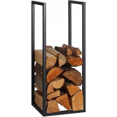 Metalowy Stojak Kosz na drewno Relaxdays metal Metalowy Stojak Kosz na drewno Relaxdays metal