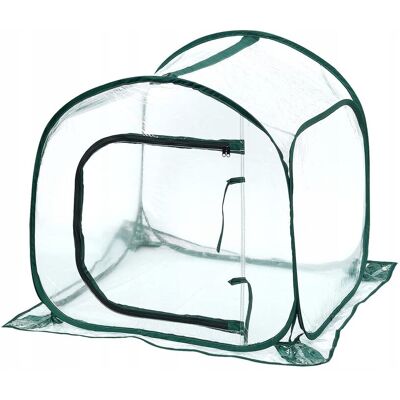 Bezmarkowe MINI SZKLARNIA MAŁA do uprawy roślin sadzonek ochronna ogrodowa domowa 80cm Bezmarkowe MINI SZKLARNIA MAŁA do uprawy roślin sadzonek ochronna ogrodowa domowa 80cm