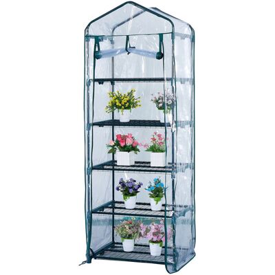 ITIMPORT Mini SZKLARNIA OGRODOWA Balkonowa 5 -POZIOMÓW XL PIONOWA FOLIAK 69x49x187cm ITIMPORT Mini SZKLARNIA OGRODOWA Balkonowa 5 -POZIOMÓW XL PIONOWA FOLIAK 69x49x187cm