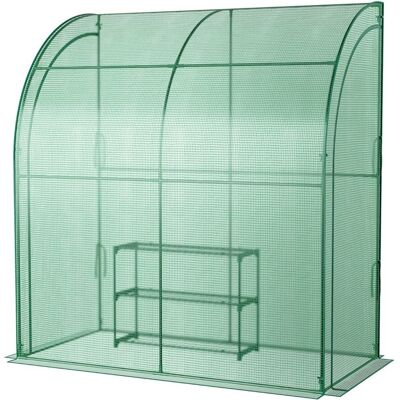 Costway - 2m x 1m x 2m - Stoi dla roślin na 3 poziomy - Sternik Costway - 2m x 1m x 2m - Stoi dla roślin na 3 poziomy - Sternik