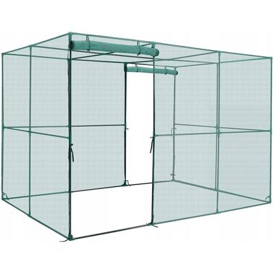 NAMIOT DO OCHRONY ROŚLIN VEVOR 290X194X194CM SIATKA ZAMKIEM MOCNY STALOWY NAMIOT DO OCHRONY ROŚLIN VEVOR 290X194X194CM SIATKA ZAMKIEM MOCNY STALOWY